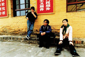 [Jia Zhangke, Wang Hongwei & Zhou Tao: pic]